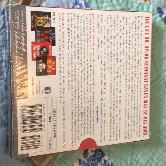 Book on CD.  James Patterson-Murder Games - Picture 2 of 2